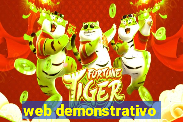 web demonstrativo